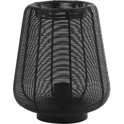Light & Living - tafellamp - Adeta - zwart - metaal - nachtkastlamp - E27 - 1861312
