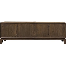 Livingfurn - TV meubel Cortez - 170x55x40 cm - Mangohout