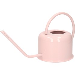 Retro plantengieter / RVS gieter roze voor binnen 1100 ml - Gieters