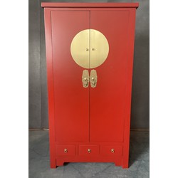 Fine Asianliving Chinese Kast Ruby Rood - Orientique Collection