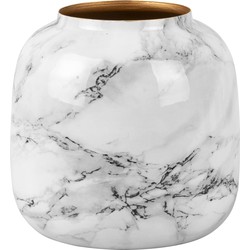 Present Time - Vaas Marble Look Sphere Medium - Wit