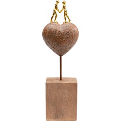 Kare Decofiguur Rock Heart Date 26cm