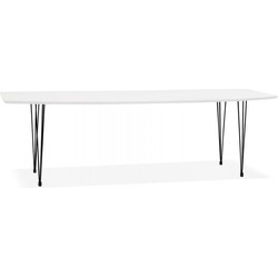 HUSKI uitschuifbare design eettafel 170-270x100x73 cm