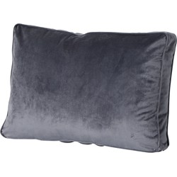 Madison Lounge rug soft outdoor Velvet grey/panama grey zitkussen 60x43cm