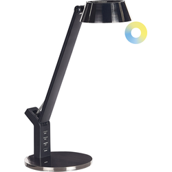 Beliani CHAMAELEON - Bureaulamp-Messing-Staal, IJzer