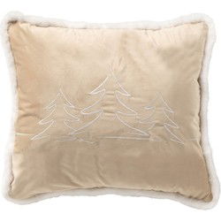 Textino ARBRE - sierkussen 45x45 cm - Bleached Sand - Textino