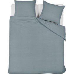 Beddinghouse Summer Dekbedovertrek - Blauw Grijs-1-persoons (140 x 200/220 cm)