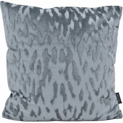 Velvet Stain Grijs | 45 x 45 cm | Kussenhoes | Velvet / Polyester
