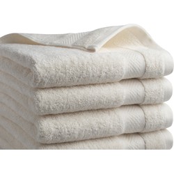 DoubleDry Handdoek Hotel Collectie - 6 stuks - 50x100 - crème