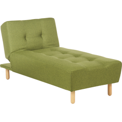 ALSTEN - Chaise longue - Groen - Symmetrisch - Polyester