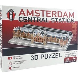 Pro-Lion Pro-Lion Centraal Station Amsterdam - 3D Puzzel (81)