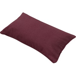 Madison - Sierkussen 50x30 - Rood - Bordeaux Recycled Canvas