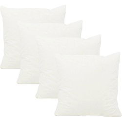 Set van 4 stuks - Binnenkussen | 45 x 45 cm | 700 gram | Traagschuim/ Memoryfoam