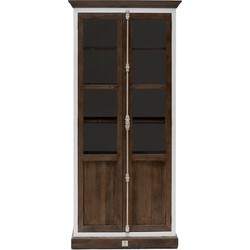 Riviera Maison Driftwood Glass Cabinet