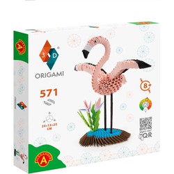 Alexander Toys Alexander Toys ORIGAMI 3D Flamingo - 571pcs
