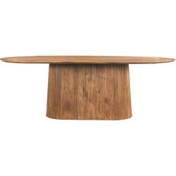 Livingfurn - Eetkamertafel Salvator 230cm - Mangohout