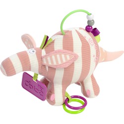 Dolce Dolce Toys speelgoed Primo activiteitenknuffel mierenbeer Alice - 18 cm