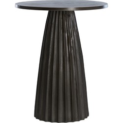 Bijzettafel Veglia - Donkerbruin - Ø45cm