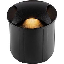 Maytoni Outdoor - Inbouwspot Biscotti - Zwart - Ø6,2