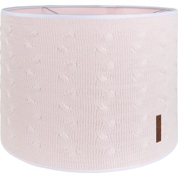 Baby's Only Gebreide lampenkap babykamer - Hanglamp Cable - Classic Roze - Ø30 cm - Inclusief pendel - E27 fitting - 60 watt