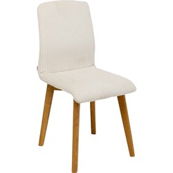 Eetkamerstoel Lara Cord Creme