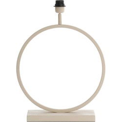 Light & Living - tafellamp - Liva - beige - metaal - losse armatuur - E27 - 8190943