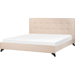 AMBASSADOR  - Tweepersoonsbed - Beige - 180 x 200 cm - Polyester