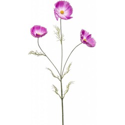 Cosmos spray x3 lt purple 80 cm kunstbloem zijde nepbloem