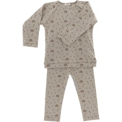 Snoozebaby Snoozebaby Organische Pyjama Smokey Green Rainbow - maat 86/92