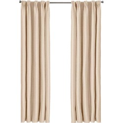 Larson - Luxe hotel blackout gordijn - met haken - 3m x 2.5m - Licht taupe