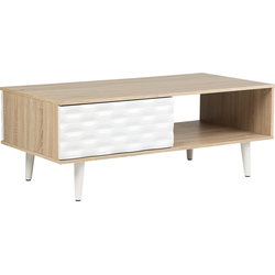 SWANSEA  - Salontafel - Lichte houtkleur - Spaanplaat