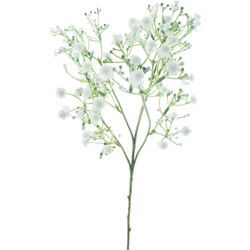 Bellatio Design Kunstbloem Gipskruid - 45 cm - wit - Gypsophila - Kunstbloemen