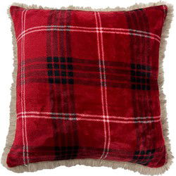Textino ROB - kussenhoes 45x45 cm - Biking Red - rood - Textino
