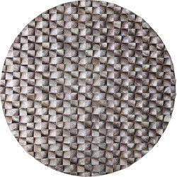 PTMD Wandpaneel Zoaya - 120x3x120 cm - Hout - Brons
