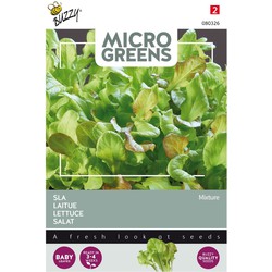 5 stuks - Microgreens Sla gemengd