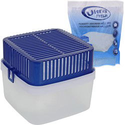 Ultra Fresh Vochtvanger/vochtopnemer - 1800 ml - incl. 2 navullingen 450 gram - Vochtopnemers