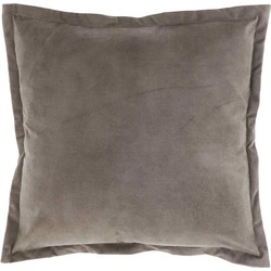 Unique Living - Kussen Basics 45x45cm Taupe