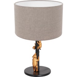 Anne Light and home tafellamp Animaux - zwart -  - 8231ZW