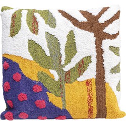 Kare Kussen Tufted Trees 50x50cm