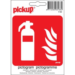 Pictogram 10x10cm Brandblusapparaat