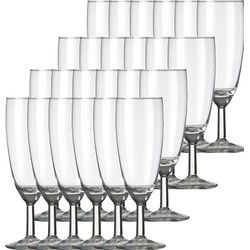 Royal Leerdam Champagneglazen Gilde - 18x stuks - glas - 150 ml - Champagneglazen