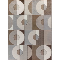 Modern Scandinavisch Tapijt WENDY - Bruin - 120x170 cm