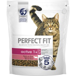 Kattenvoer Kat Droog Active Rund zak 750 g 1x3 Perfect fit