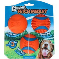CHUCKIT FETCH MEDLEY GEN 3 MEDIUM 3 ST