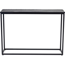 Kick sidetable Anna 120cm - Zwart