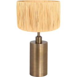 Steinhauer tafellamp Brass - brons - metaal - 30 cm - E27 fitting - 3989BR