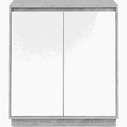 Kleine buffetkast 2 deuren L79 cm - PHOENIX