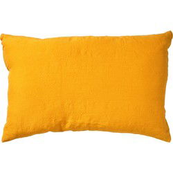 Dutch Decor LINN - Kussenhoes 40x60 cm - 100% linnen - Golden Glow - geel - Dutch Decor