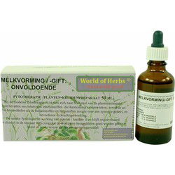 WORLD OF HERBS FYTOTHERAPIE ONVOLDOENDE MELKVORMING /-GIFT 50 ML