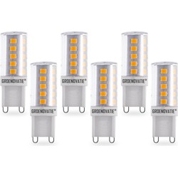 Groenovatie G9 LED Lamp 3.5W SMD Warm Wit 6-Pack